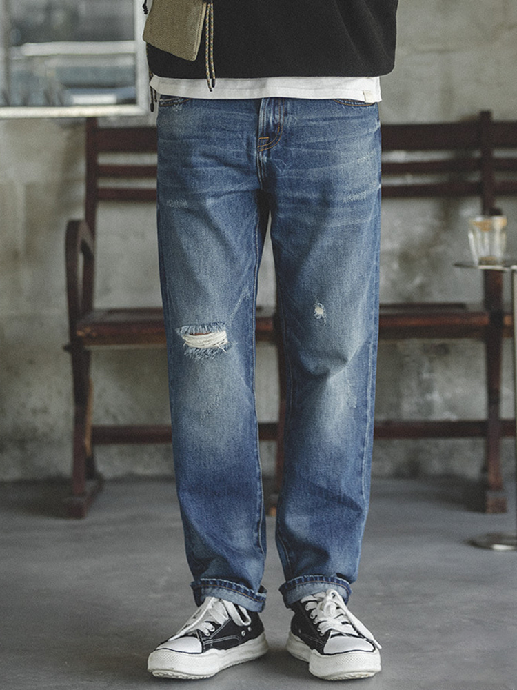 ★[당일배송][AMEKAJI] Wanash Old Jeans - 99스트릿