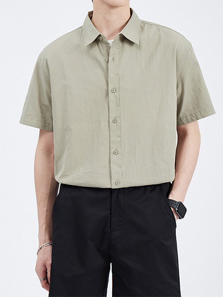[APO] Deni Short Sleeves Shirt - 99스트릿