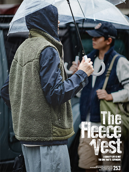 [AMECAJI] The Fleece Vest - 99스트릿